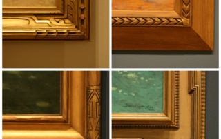 details of corners of different frames