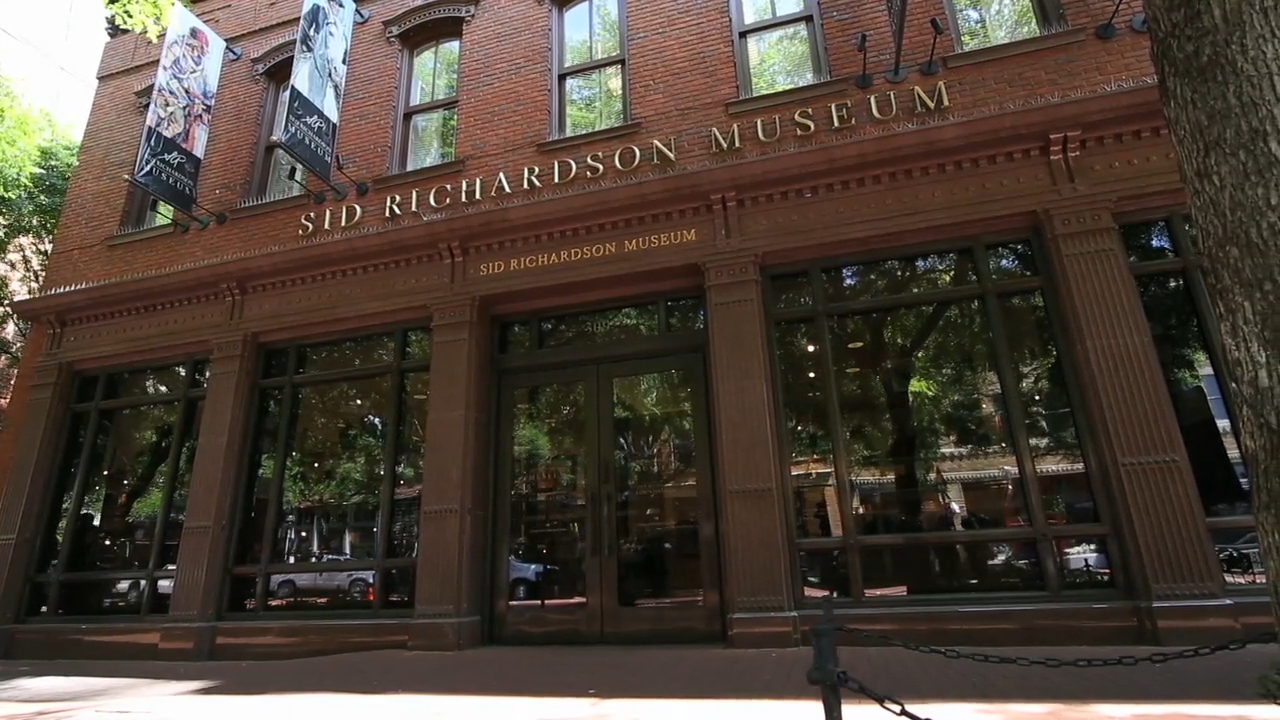 façade of Sid Richardson Museum