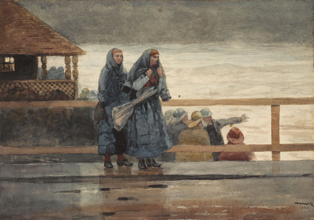 Perils of the Sea by Winslow Homer