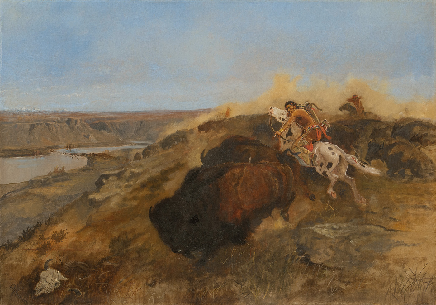 The Buffalo Runners Sid Richardson Museum Fort Worth Texas The Buffalo Runners Sid Richardson Museum Fort Worth Texas