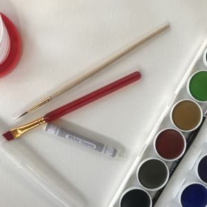 watercolor painting supplies