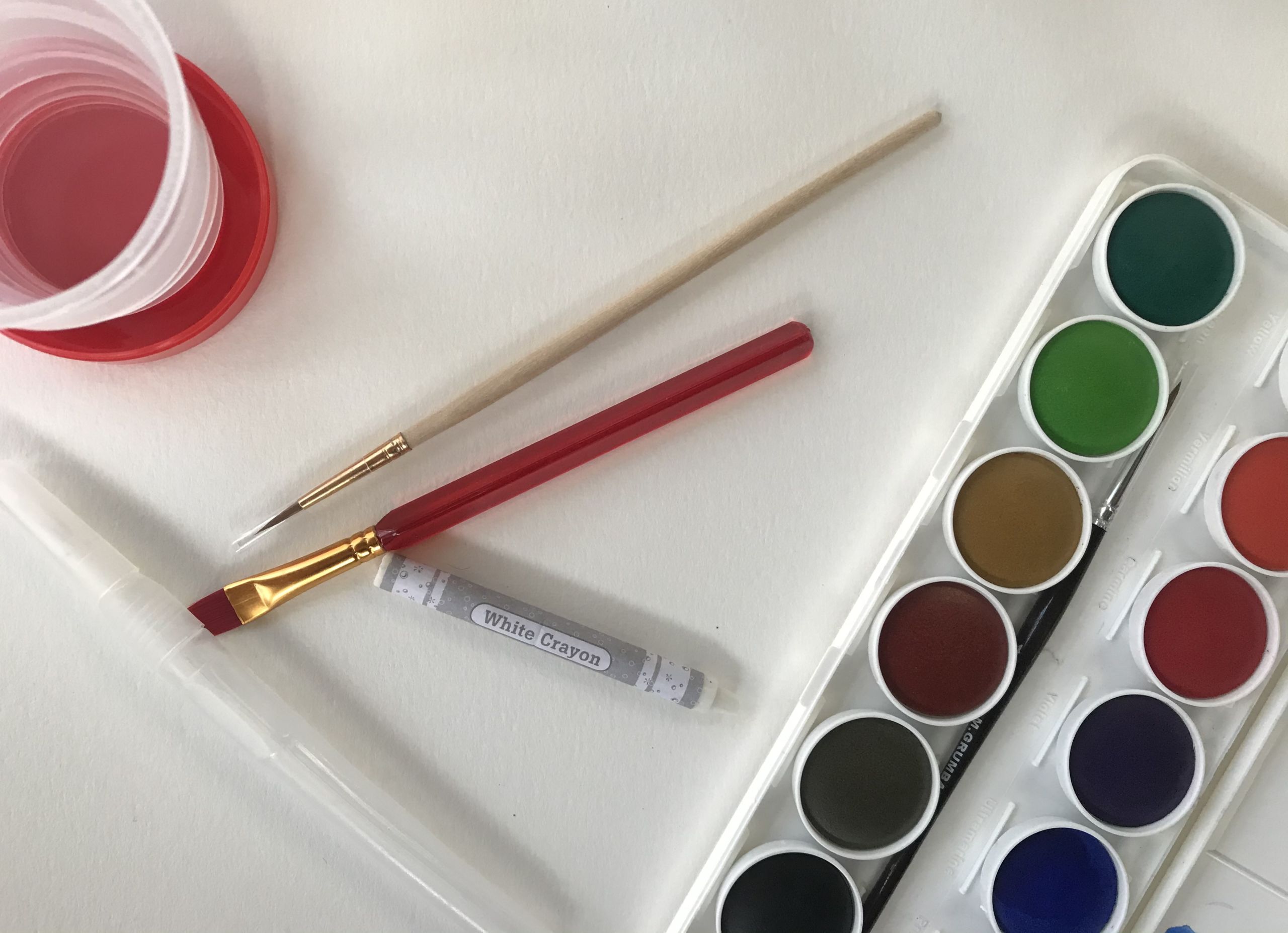 watercolor painting supplies