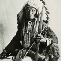 photographic portrait of American Indian man Gray Hawk