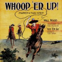 sheet music cover for Whoop'er Up