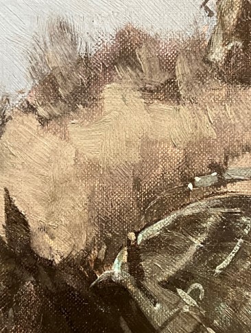 detail of painting