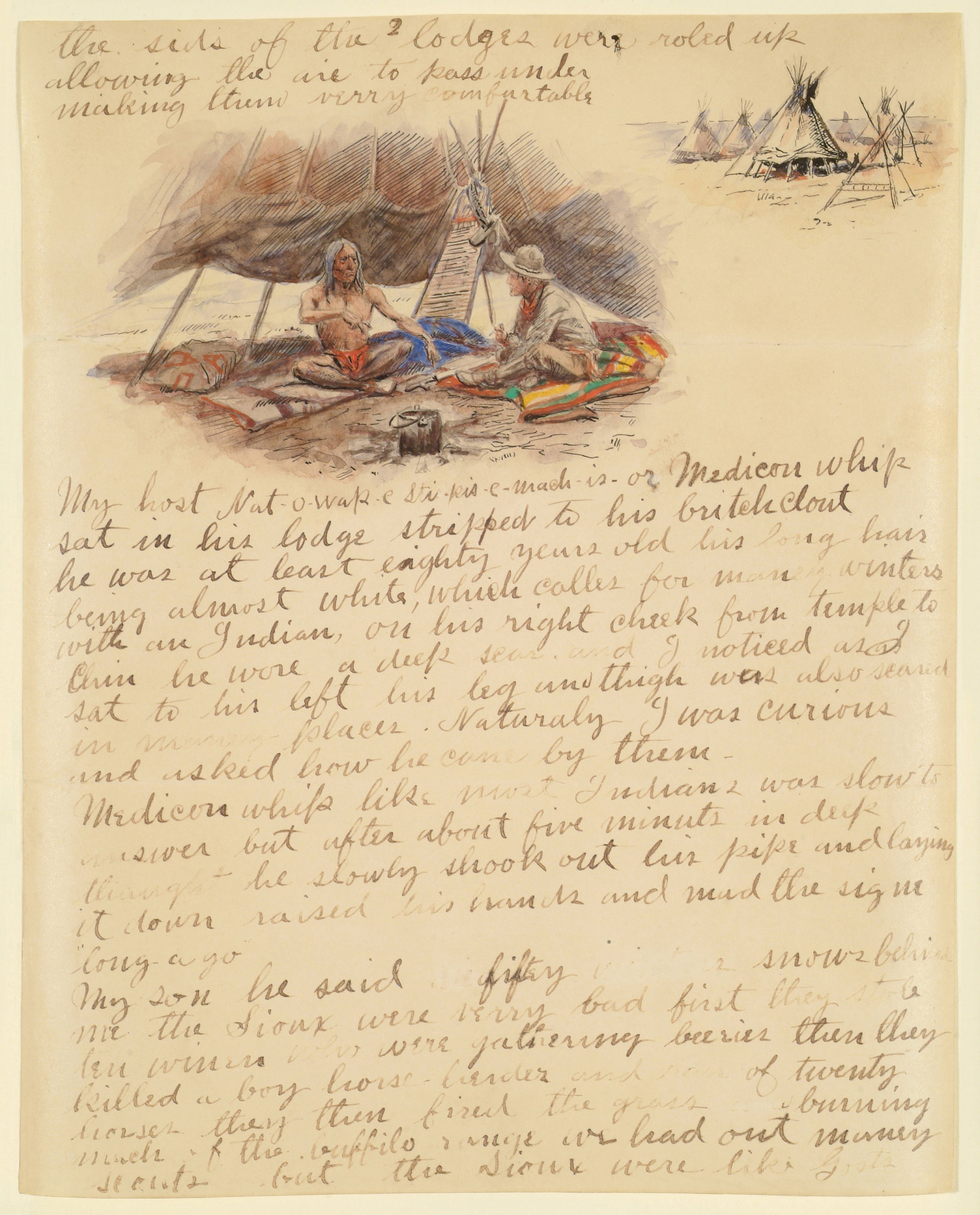 illustrated letter
