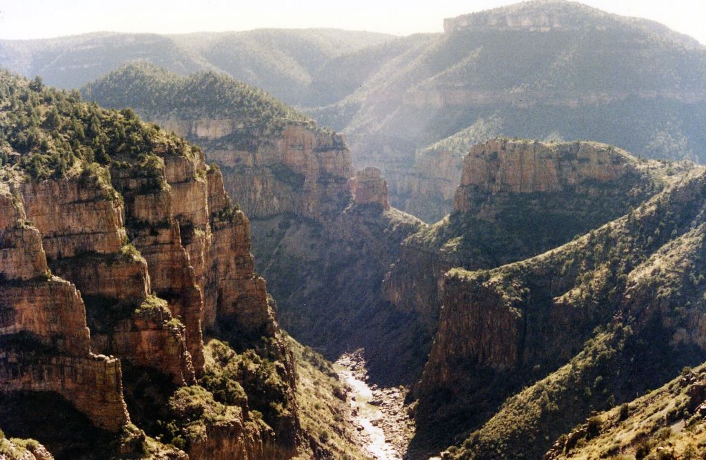 rugged river canyon