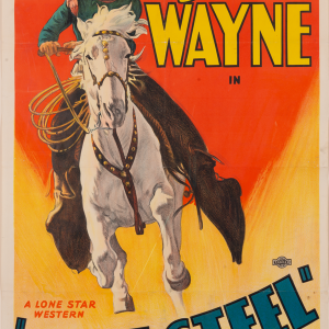 Movie Poster Blue Steel, directed by Robert N. Bradbury, staring John Waye