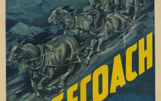 Movie Poster, Stagecoach directed by John Ford