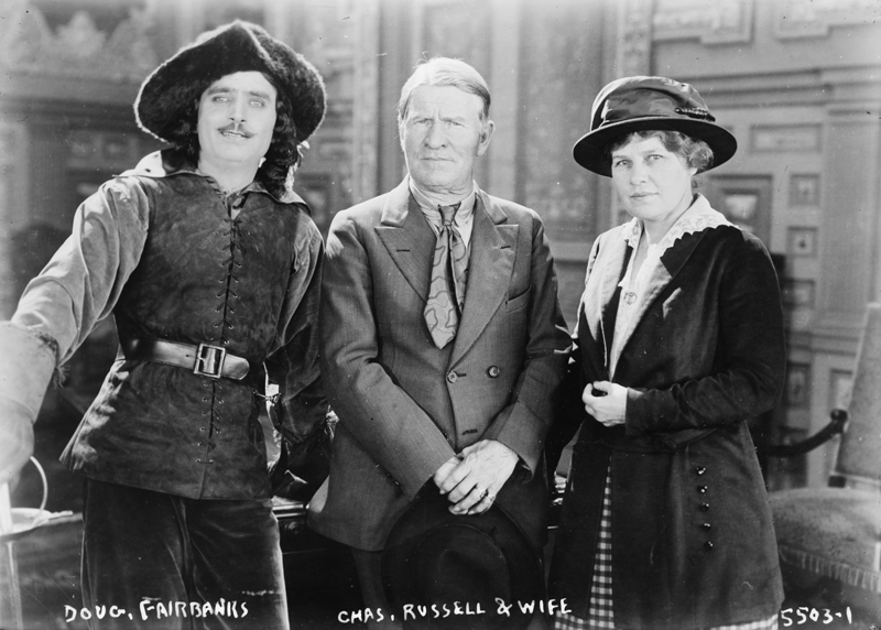 WEB-LOWres-Douglas-Fairbanks_Charles-Russell_Nancy-Russell-Photo-LOC